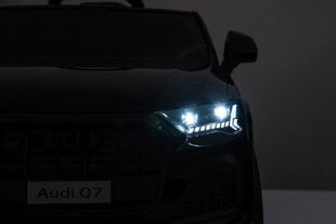 Детский одноместный электромобиль Audi Q7 Facelift, синий цена и информация | Электромобили для детей | kaup24.ee