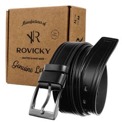 ремень кожаный rovicky prs-05-g цена и информация | Мужские ремни | kaup24.ee