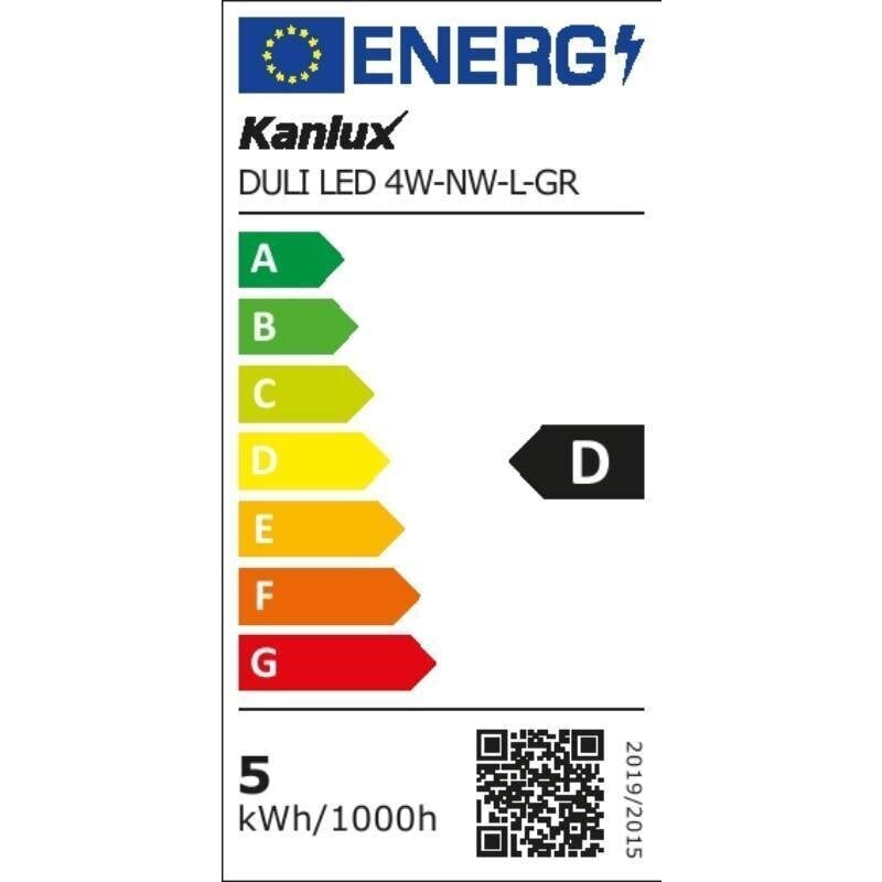 Duli seinavalgusti NW L GR hind ja info | Seinavalgustid | kaup24.ee