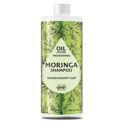 Šampoon Ronney Professional Oil System Moringa, 1000 ml hind ja info | Šampoonid | kaup24.ee