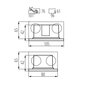 Kanlux seinavalgusti Glasi Led 3W P NW GW 33690 hind ja info | Seinavalgustid | kaup24.ee