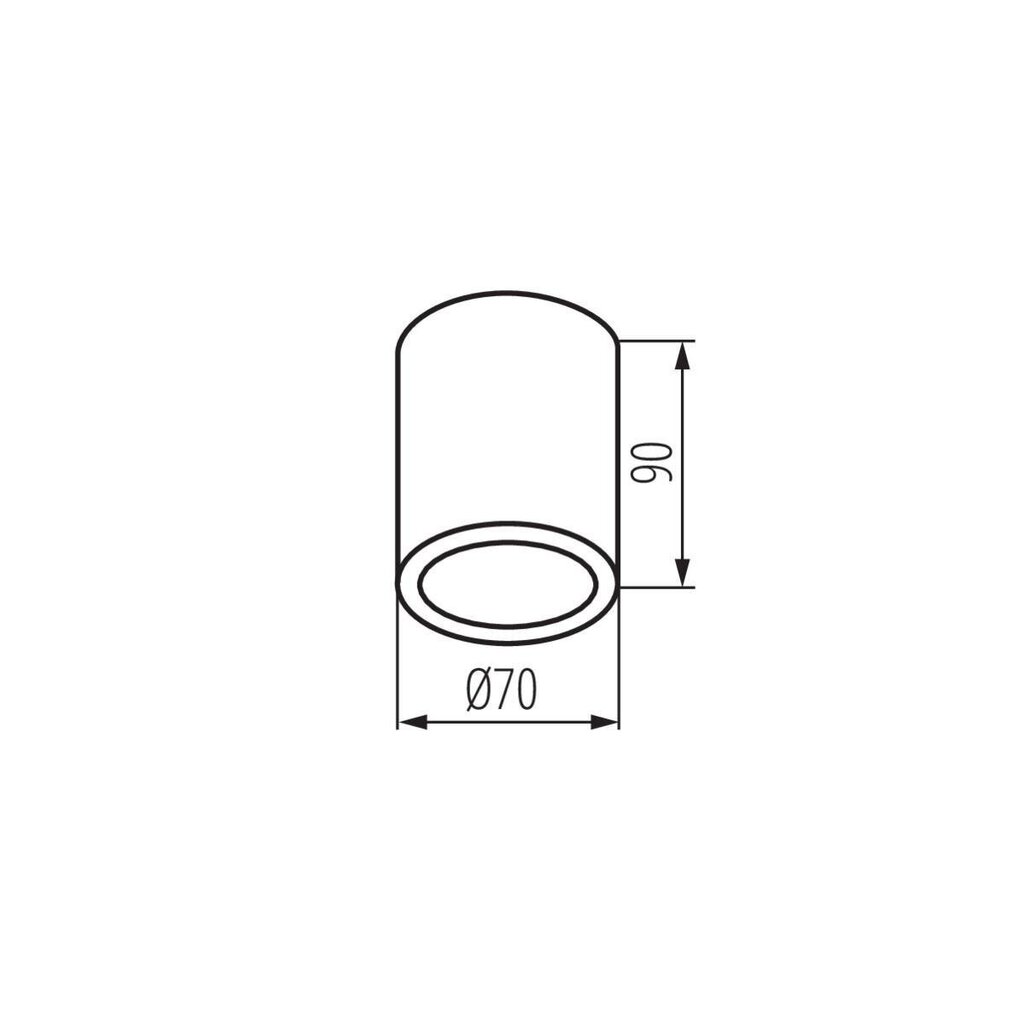 Laevalgusti Aqilo IP65 DSO-W 33360 hind ja info | Laelambid | kaup24.ee