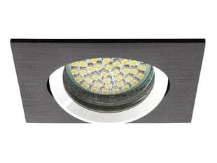 Квадратный алюминиевый светильник GWEN CT-DTL50-B цена и информация | Монтируемые светильники, светодиодные панели | kaup24.ee