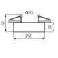 Mini Bord laelamp DLP-50-W цена и информация | Laelambid | kaup24.ee