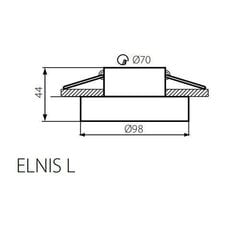 Kanlux laevalgusti Elnis LB/G hind ja info | Laelambid | kaup24.ee