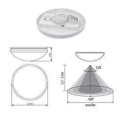 Kanlux laelamp Pires DL-60O hind ja info | Laelambid | kaup24.ee