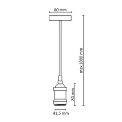 Il Mio ripplamp Nola hind ja info | Rippvalgustid | kaup24.ee