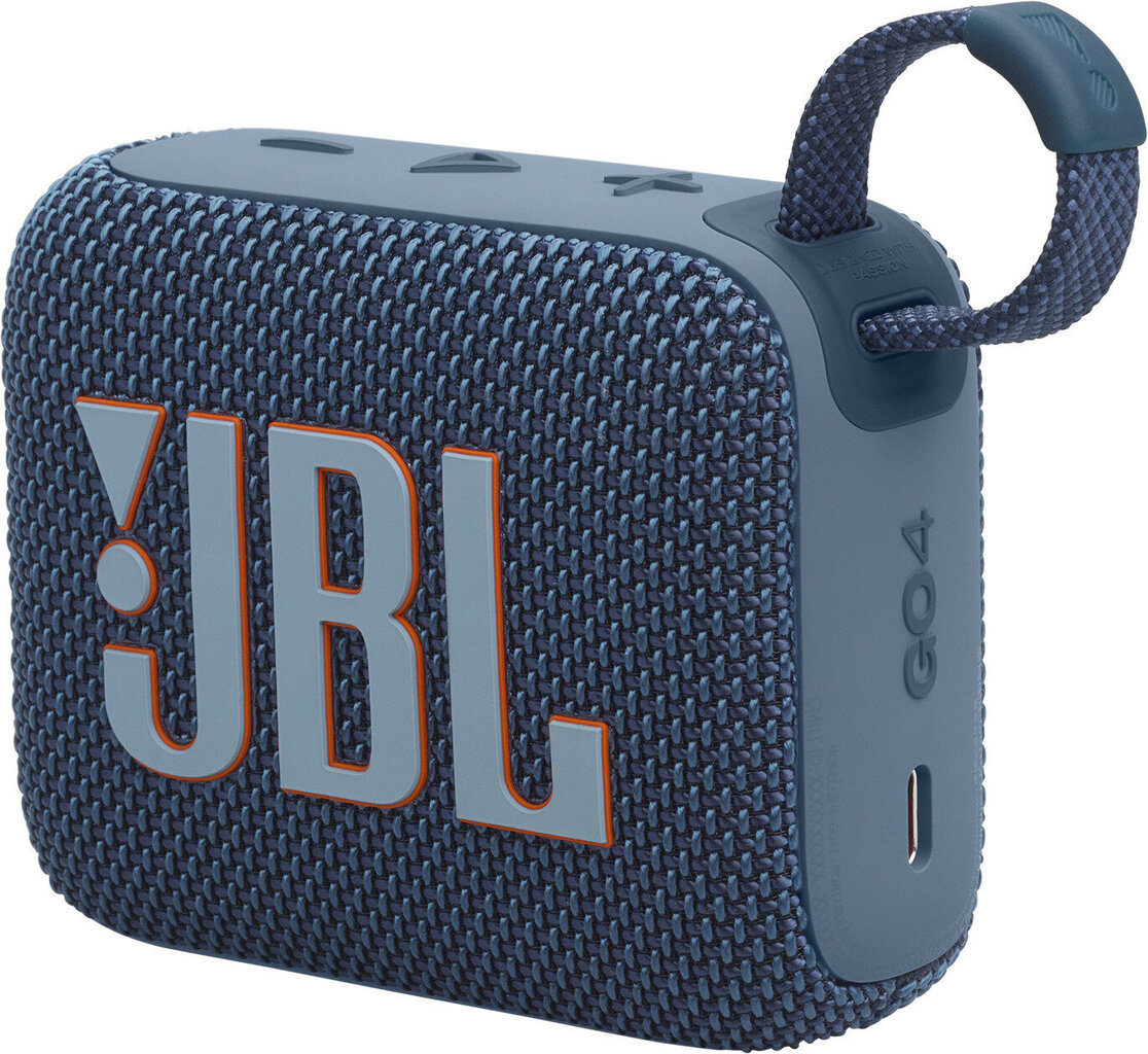 JBL Go 4 Blue JBLGO4BLU цена и информация | Kõlarid | kaup24.ee