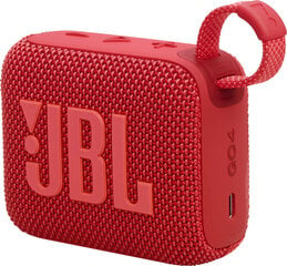 JBL Go 4 Red JBLGO4RED цена и информация | Аудиоколонки | kaup24.ee