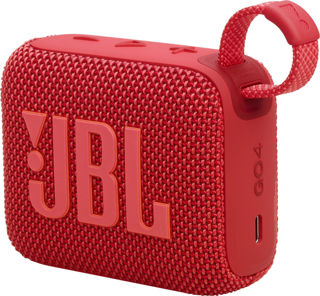 JBL Go 4 Red JBLGO4RED hind ja info | Kõlarid | kaup24.ee