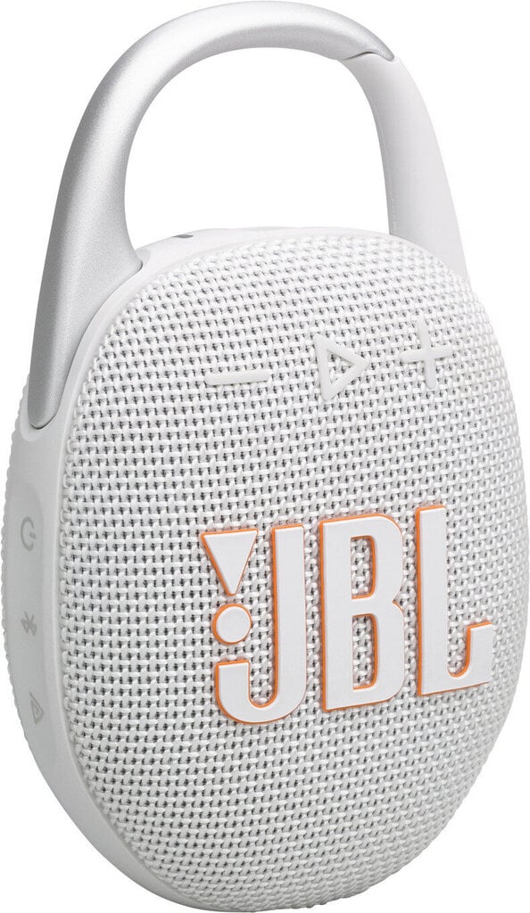 JBL Clip 5 White JBLCLIP5WHT цена и информация | Kõlarid | kaup24.ee