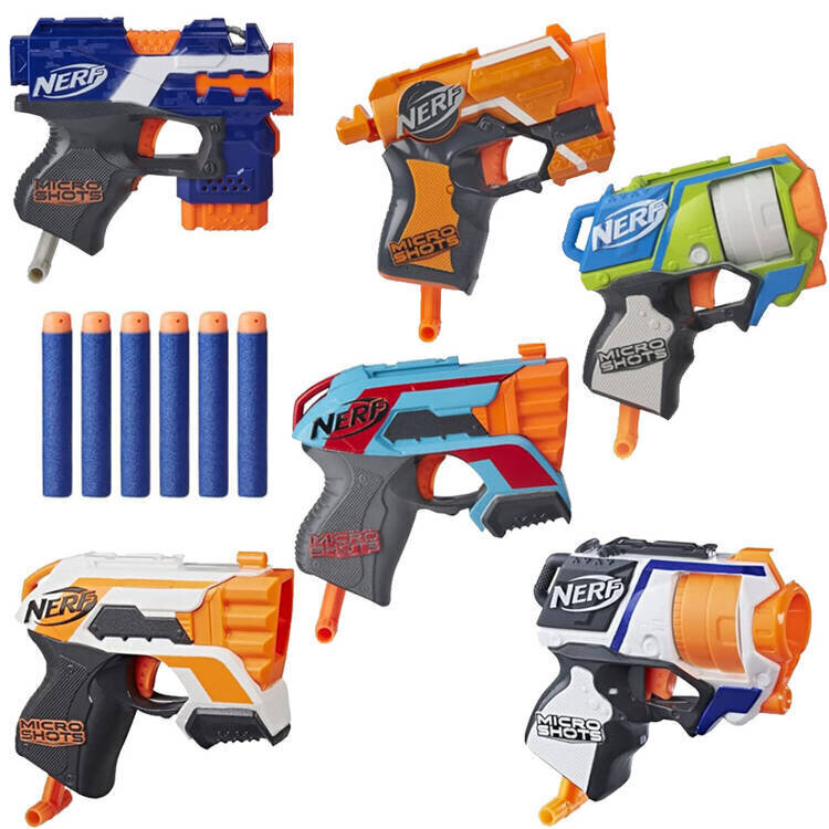 Mängupüstol kuulidega Nerf N Strike Micro Shots hind ja info | Poiste mänguasjad | kaup24.ee