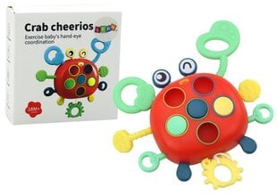 сенсорный краб - интерактивная развивающая игрушка цена и информация | Игрушки для малышей | kaup24.ee