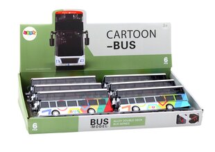 Kahekorruseline buss Lean Toys, 1 tk hind ja info | Poiste mänguasjad | kaup24.ee