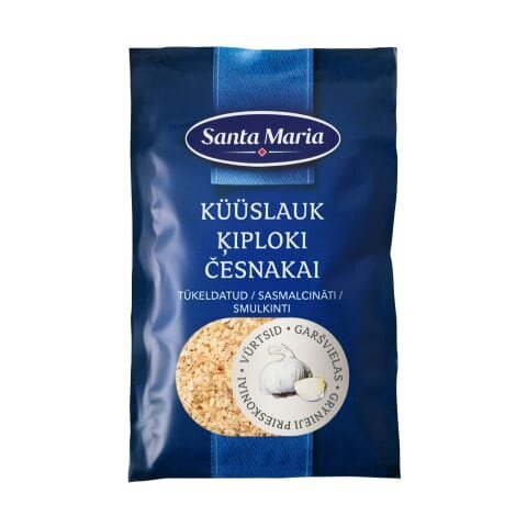 Hakkitud küüslauk Santa Maria, 25 g цена и информация | Vürtsid, vürtsikomplektid | kaup24.ee