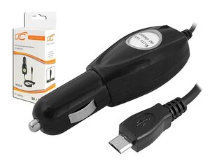 PS MICRO USB 2,1A autolaadija. hind ja info | Turvasüsteemid ja 12V seadmed | kaup24.ee