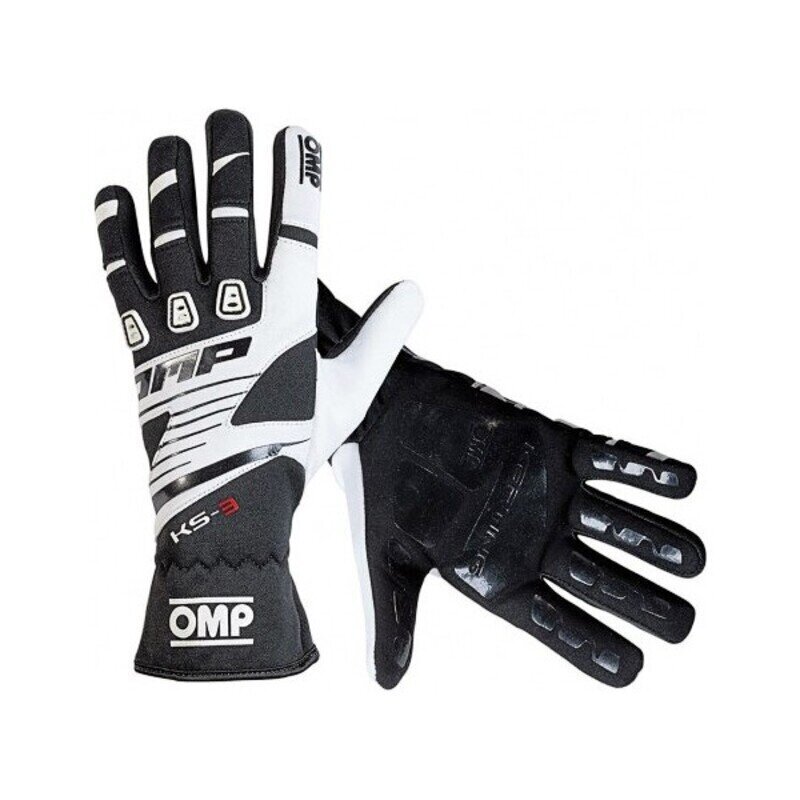 Men's Driving Gloves OMP MY2018 Must hind ja info | Meeste sallid, mütsid ja kindad | kaup24.ee