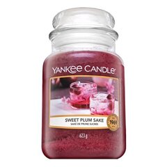 Yankee Candle Sweet Plum Sake 623 г цена и информация | Подсвечники, свечи | kaup24.ee