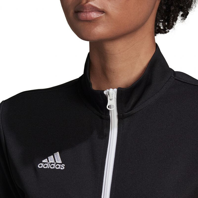 Dressipluus naistele Adidas Entrada 22 Track Jacket W H57525, must hind ja info | Naiste pusad | kaup24.ee