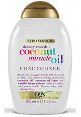 Восстанавливающий кондиционер OGX Coconut Miracle Oil (385 ml) цена и информация | Бальзамы, кондиционеры | kaup24.ee