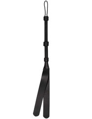 Ouch! Heavy Duty Double Tailed Whip Flogger Must hind ja info | BDSM ja fetish | kaup24.ee