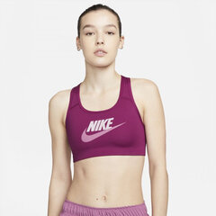 Spordi Rinnahoidja Nike Dri-FIT Swoosh Burgundiapunane hind ja info | Naiste spordiriided | kaup24.ee