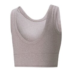 Naiste Spordi Topp Puma Studio Yogini Luxe Crop Tank Lilla hind ja info | Naiste spordiriided | kaup24.ee