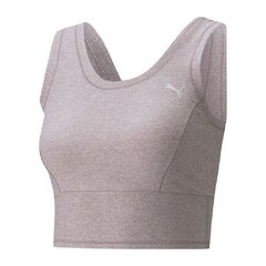 Naiste Spordi Topp Puma Studio Yogini Luxe Crop Tank Lilla hind ja info | Naiste spordiriided | kaup24.ee