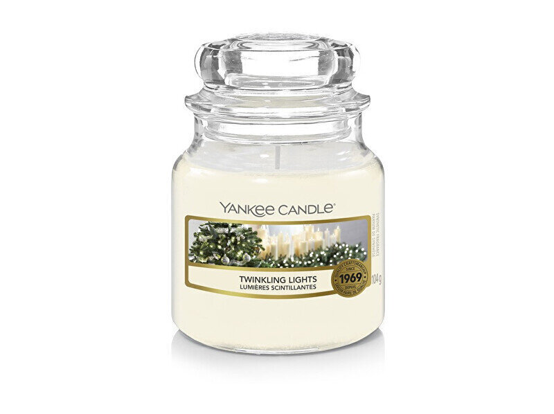 Yankee Candle Aromaatne küünal Classic väike Twinkling Light 104 g hind ja info | Küünlad, küünlajalad | kaup24.ee