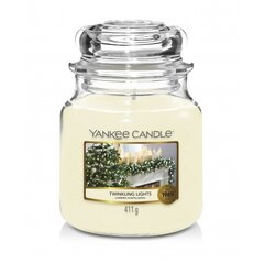 Yankee Candle Medium TWINKLING LIGHTS küünal 411g hind ja info | Küünlad, küünlajalad | kaup24.ee