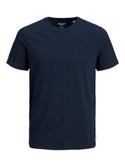 Мужская футболка JJEORGANIC Regular Fit 12158482 Navy Blaze r цена и информация | Мужские футболки | kaup24.ee