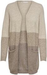 Женский кардиган ONLQUEEN 15158746 Sand/W. Beige цена и информация | Женские кофты | kaup24.ee