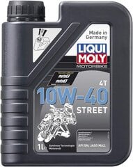 Liqui Moly 1521 Motorbike 4t 10w-40 Street 1 l цена и информация | Моторные масла | kaup24.ee