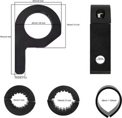 Töötulede sulg universaalsed helebaari sulgud 19-32 mm eesmise kaitsebaaride jaoks maastikusõiduki autoveoauto mootorratta saabas 2 tükki hind ja info | Lisaseadmed | kaup24.ee