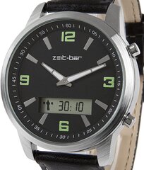 Zeit-Bar Radio The Birstwatch Мужчины, с датой и днем ​​в будние дни, Spectwatch B08TGW2LJF цена и информация | Мужские часы | kaup24.ee