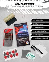 Ivaality® 100% puhas magnetilise numbrimärgi omanik-raamita magnetomanik 1x numbrimärgi jaoks-autoosi praktikantide jaoks hind ja info | Lisaseadmed | kaup24.ee