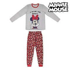 Пижама Minnie Mouse Женщина Серый цена и информация | Женские пижамы, ночнушки | kaup24.ee