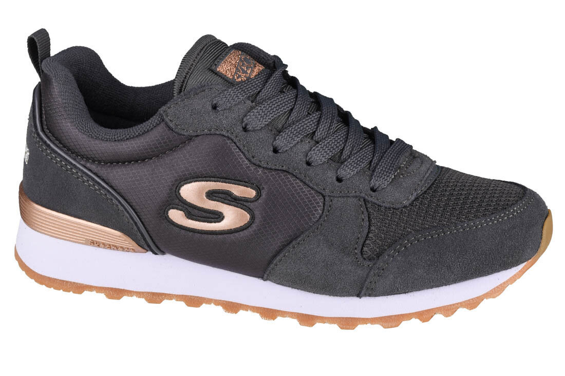 Skechers OG 85 Goldn Gurl, Naiste tossud, Hall цена и информация | Naiste spordi- ja vabaajajalatsid | kaup24.ee