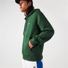 Мужская спортивная куртка Lacoste Зеленый цена и информация | Мужские толстовки | kaup24.ee