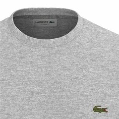 Футболка с коротким рукавом мужская Lacoste Хлопок Светло-серый цена и информация | Мужские футболки | kaup24.ee