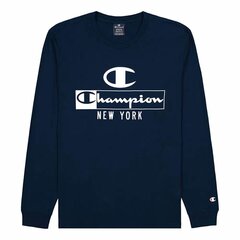 Толстовка без капюшона мужская Champion Legacy Graphic New York Синий цена и информация | Мужские толстовки | kaup24.ee