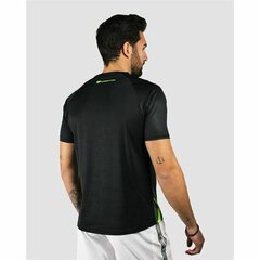 Lühikeste varrukatega T-särk, meeste Cartri Luxer Kollane Must hind ja info | Meeste spordiriided | kaup24.ee