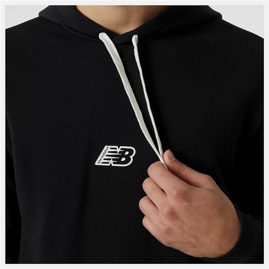 Dressipluus kapuutsiga, meeste New Balance Essentials Fleece Must цена и информация | Meeste pusad | kaup24.ee