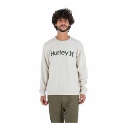 Толстовка без капюшона мужская Hurley One&Only Solid Теплый белый цена и информация | Мужские толстовки | kaup24.ee