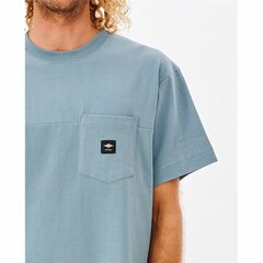 Футболка с коротким рукавом мужская Rip Curl Pocket Quality Surf  Синий цена и информация | Мужские футболки | kaup24.ee