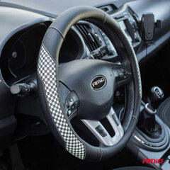 Amio Steering wheel cover SWC-39-M (37-39cm) цена и информация | Чехлы для руля и рули | kaup24.ee