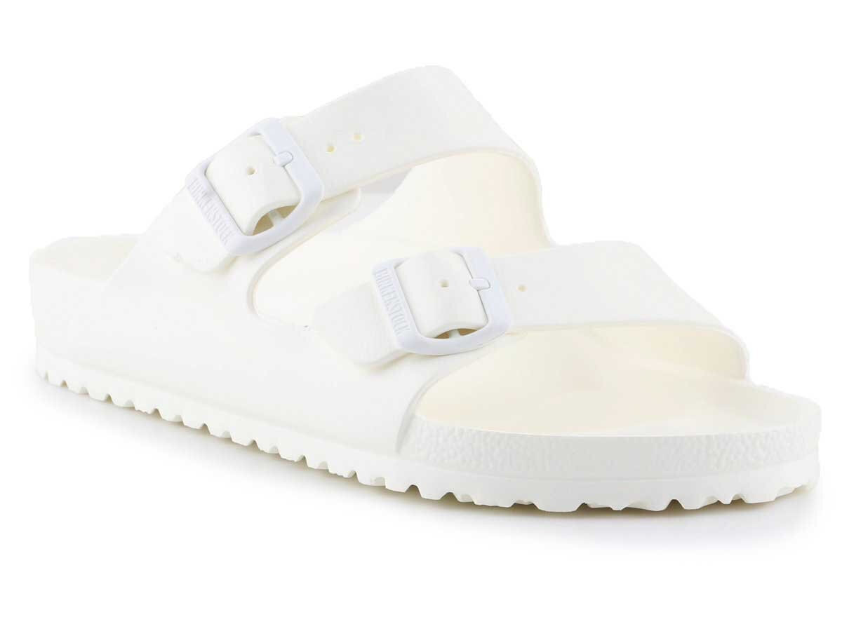 Plätud meestele Birkenstock, valge hind ja info | Meeste plätud, sussid | kaup24.ee