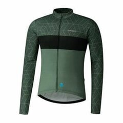 Meeste Spordijakk Shimano Vertex Printed Roheline hind ja info | Meeste spordiriided | kaup24.ee