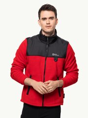 JACK WOLFSKIN Dna Grizzly Adrenaline Red hind ja info | Meeste kampsunid | kaup24.ee