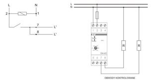 Ограничитель мощности OM-631 цена и информация | Преобразователи, инверторы | kaup24.ee